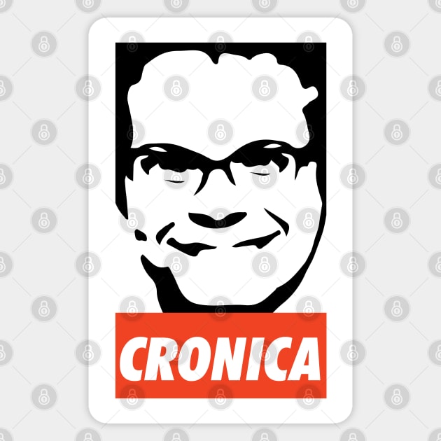 Cronica: Ernesto McCausland Sticker by proyectomangolab